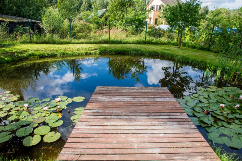 Pond Dock Construction