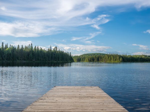 Pond Dock Installation